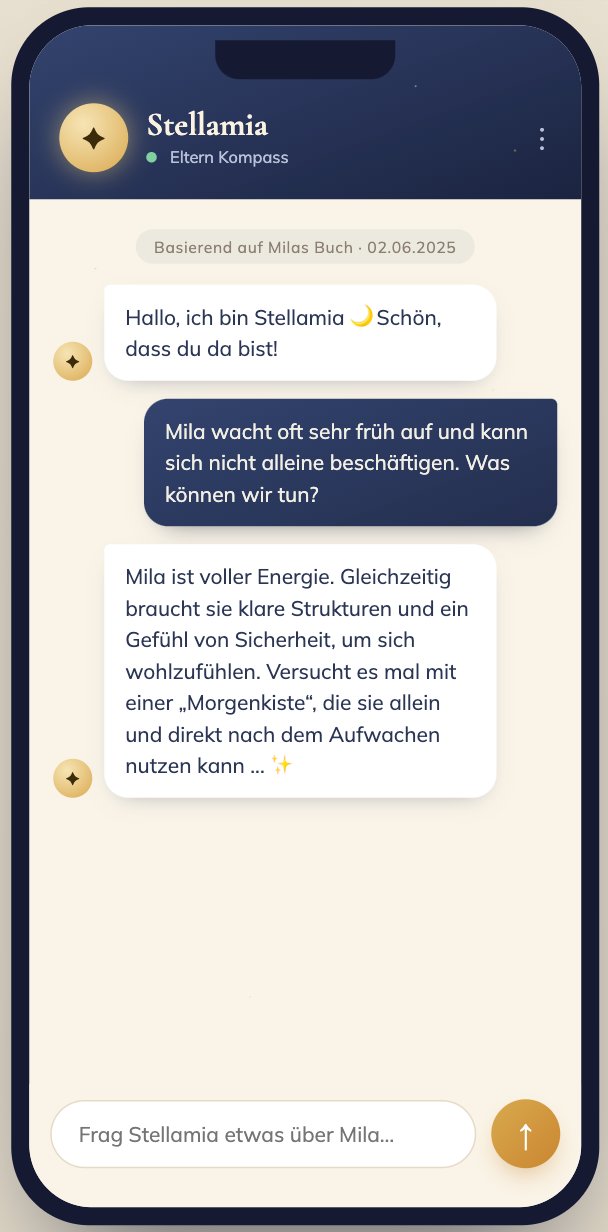 Stellamia Buch Chat
